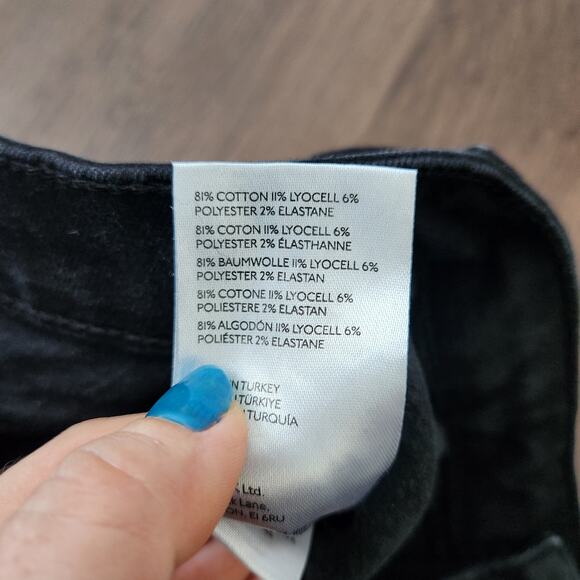 PILCRO Anthropologie Flare Jeans 27 Black Denim Retro‎ Fall Streetwear Classic - Picture 5 of 8